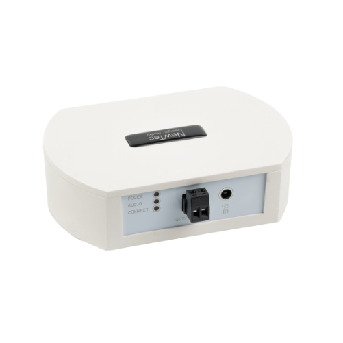 NewTec Smart Connect Audio Empfänger weiß für Soundsystem Geschäft