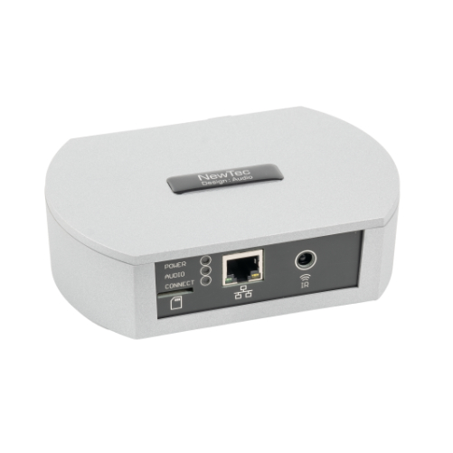 NewTec Smart Streamer Audio Sender weiß für Soundsystem Geschäft