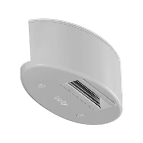 Adattatore Tracky grigio per montaggio diffusori Audio Pro su binario luce trifase