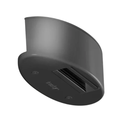 Adattatore Tracky nero per montaggio diffusori Audio Pro su binario luce trifase