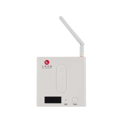 B2D Loud of Sweden trasmettitore Dante per impianti audio professionali multizona