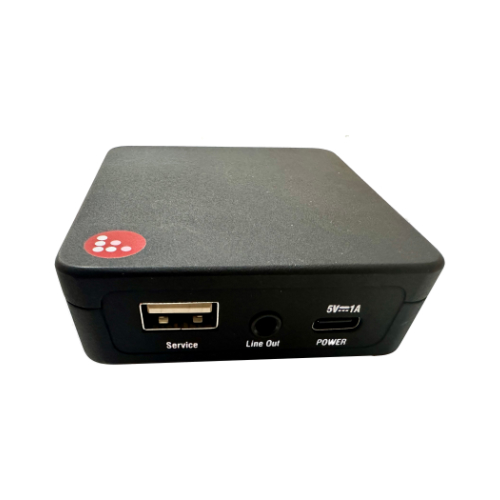 Ricevitore wireless Loud of Sweden RX2 nero per diffusori SS2 e impianti filodiffusione