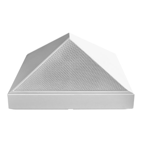 Diffusore attivo Loud of Sweden SS2 bianco con vano RX2 per impianto audio locale commerciale