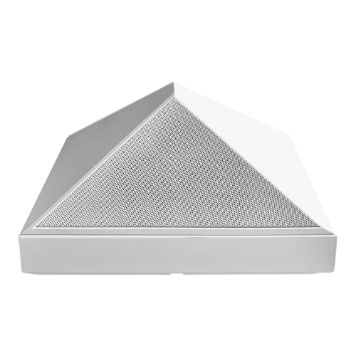 Diffusore attivo Loud of Sweden SS2 bianco con vano RX2 per impianto audio locale commerciale