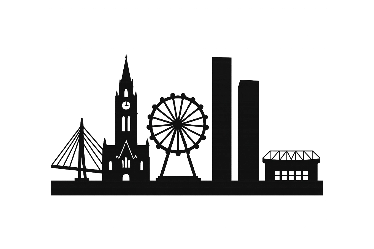 Manchester siluette